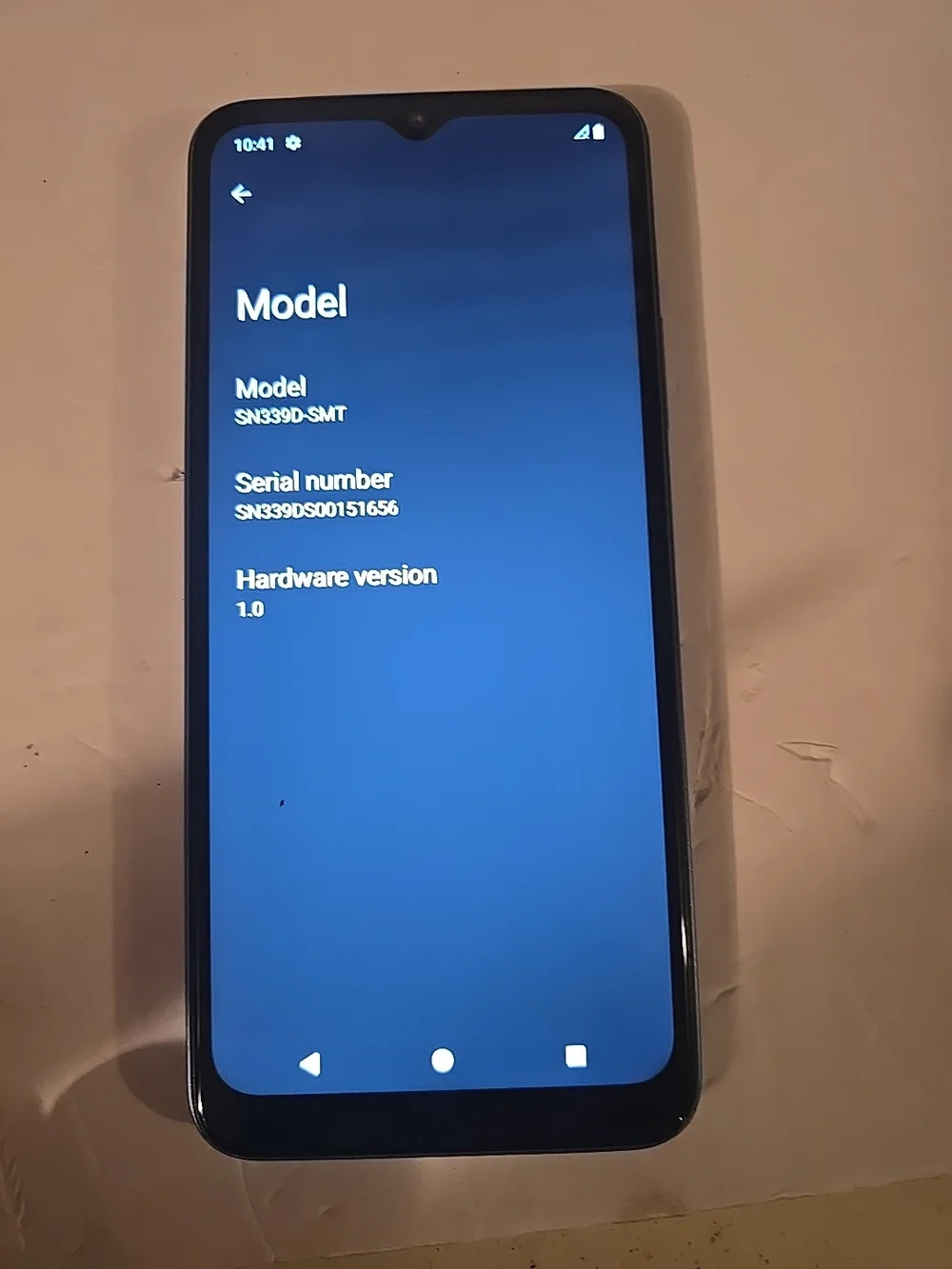 Boost Summit 5G (SN339D-SMT) 64GB - Blue (Boost Mobile) Smartphone - H5895